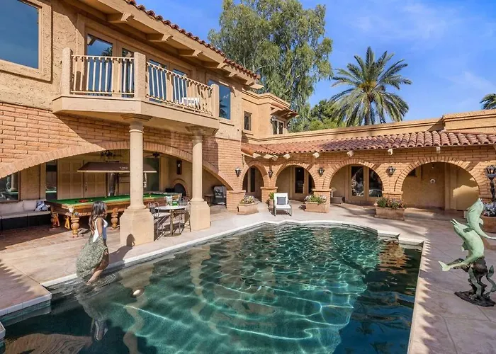 Ethereal Corner Ritz Carlton Grand Estate Golf Mountains Jacuzzi Sauna Theater Gym * Scottsdale